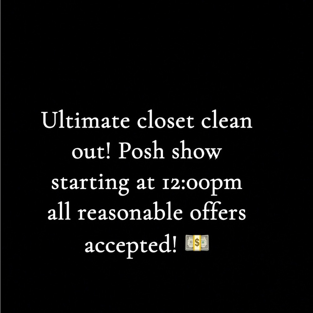 12:00 posh show!
